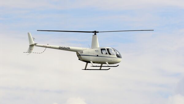Helicóptero Robinson R44 (imagem referencial) - Sputnik Brasil