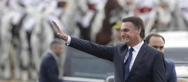 Cerimônia de tomada de posse do presidente da República eleito, Jair Bolsonaro - Sputnik Brasil