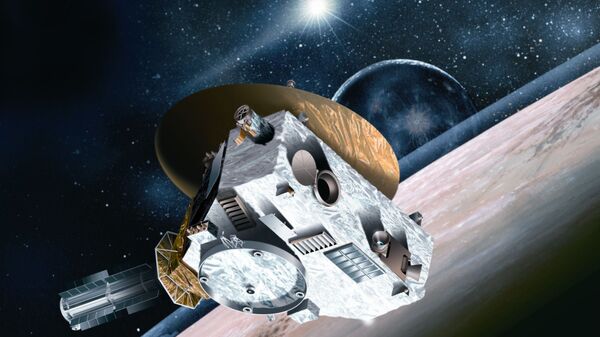 A sonda espacial norte-americana New Horizons (imagem ilustrativa) - Sputnik Brasil
