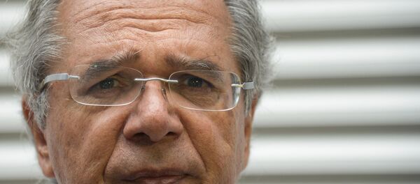 Ministro da Economia do governo Bolsonaro, Paulo Guedes - Sputnik Brasil