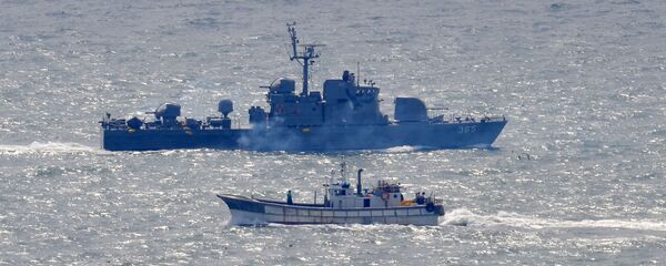 Navio da Marinha sul-coreana, imagem referencial - Sputnik Brasil