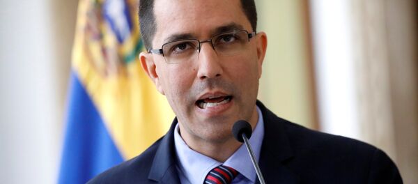 Jorge Arreaza, ministro das Relações Exteriores da Venezuela, em 12 de agosto de 2017 - Sputnik Brasil
