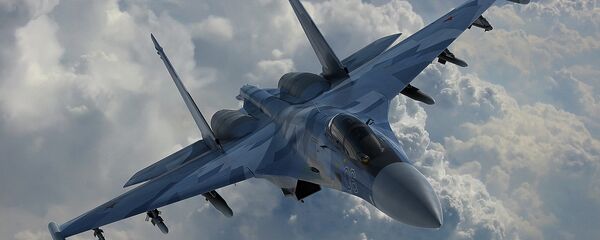 Su-35 (foto de arquivo) - Sputnik Brasil
