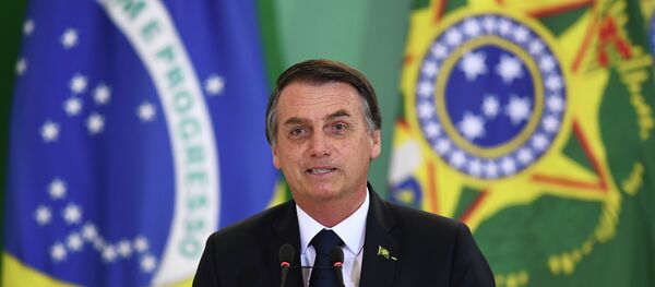 Presidente brasileiro, Jair Bolsonaro - Sputnik Brasil