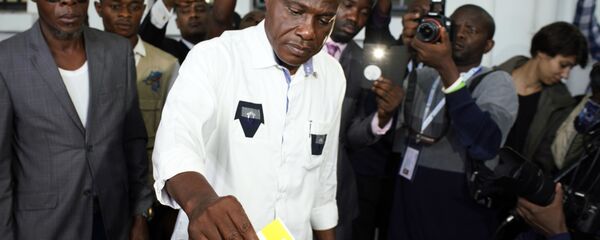 Presidenciável Martin Fayulu no Congo. - Sputnik Brasil
