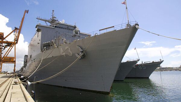 USS Fort McHenry - Sputnik Brasil
