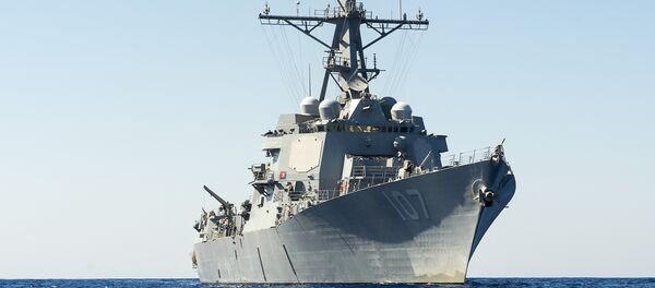 Destróier dos EUA USS Gravely - Sputnik Brasil