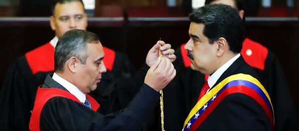 Nicolás Maduro, presidente da Venezuela, assume seu segundo mandato - Sputnik Brasil
