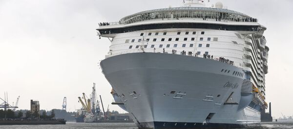 Navio de cruzeiro Oasis of the Seas (imagem referencial) - Sputnik Brasil