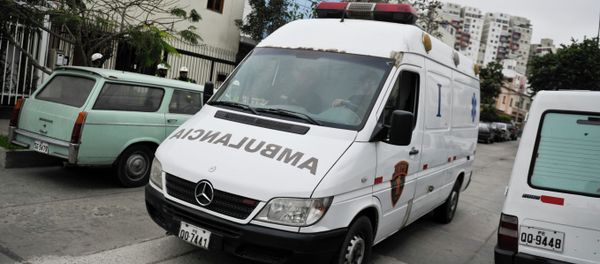 Ambulância peruana Ambulância peruana - Sputnik Brasil