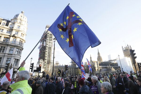 Brexit e COVID-19 vão custar 308 bilhões de euros aos cofres da Alemanha em repasses para UE - Sputnik Brasil