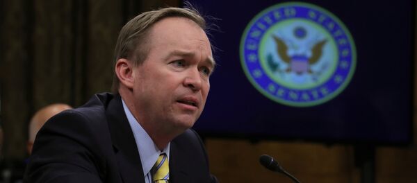 Mick Mulvaney testemunha no Senado. - Sputnik Brasil