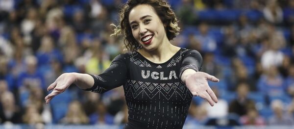Ginasta norte-americana Katelyn Ohashi Ginasta norte-americana Katelyn Ohashi - Sputnik Brasil