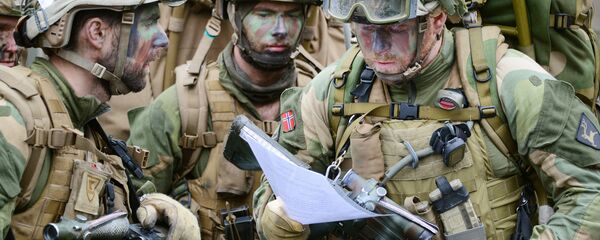 Soldados noruegueses - Sputnik Brasil