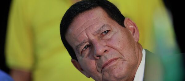O vice-presidente Hamilton Mourão. - Sputnik Brasil