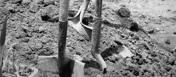 Pás no solo - Sputnik Brasil