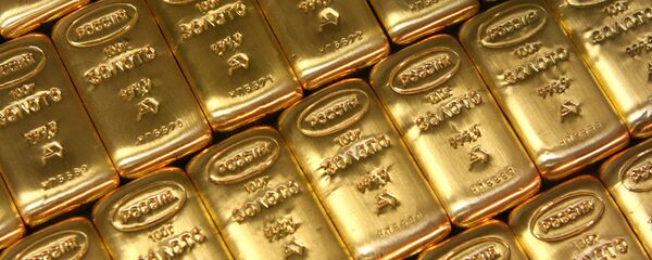 Barras de ouro (imagem de arquivo) - Sputnik Brasil