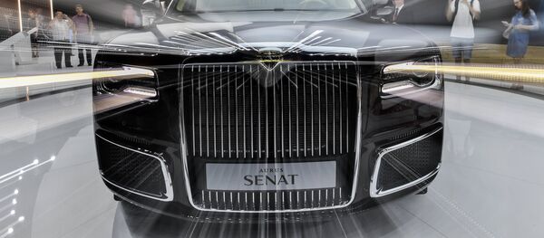 Limusina Aurus do presidente russo - Sputnik Brasil