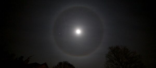 Halo lunar - Sputnik Brasil