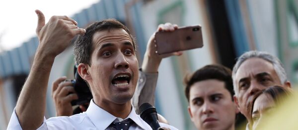 Presidente da Assembleia Nacional da Venezuela, Juan Guaidó - Sputnik Brasil