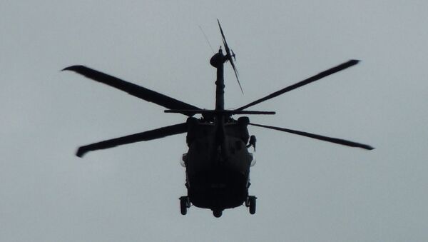 Helicóptero em missão - Sputnik Brasil