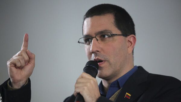 Ministro das Relações Exteriores da Venezuela, Jorge Arreaza, 10 de abril de 2018 (foto de arquivo) - Sputnik Brasil