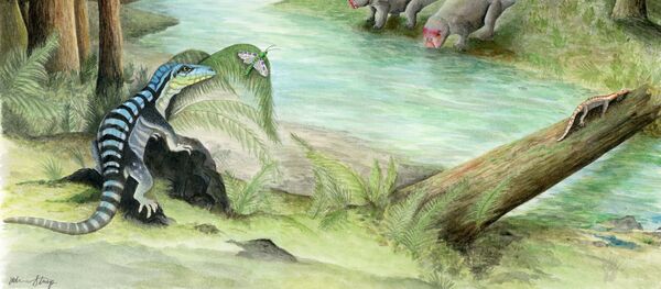 Antarctanax (imagem ilustrativa) - Sputnik Brasil