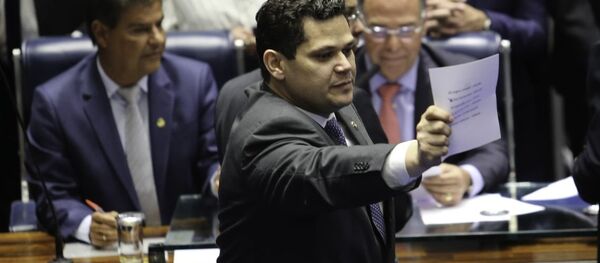 Davi Alcolumbre assume a presidência do Senado - Sputnik Brasil
