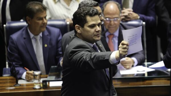 Davi Alcolumbre assume a presidência do Senado - Sputnik Brasil