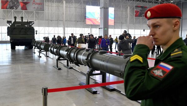 Demonstração do foguete 9M729 para adidos militares. - Sputnik Brasil