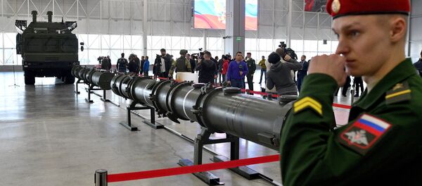 Demonstração do foguete 9M729 para adidos militares. - Sputnik Brasil