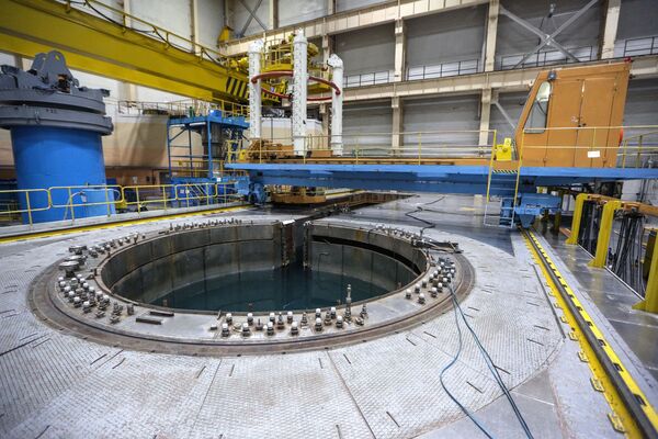 Área central da usina nuclear de Kola, construída na região de Murmansk, localizada no Extremo Norte da Rússia - Sputnik Brasil