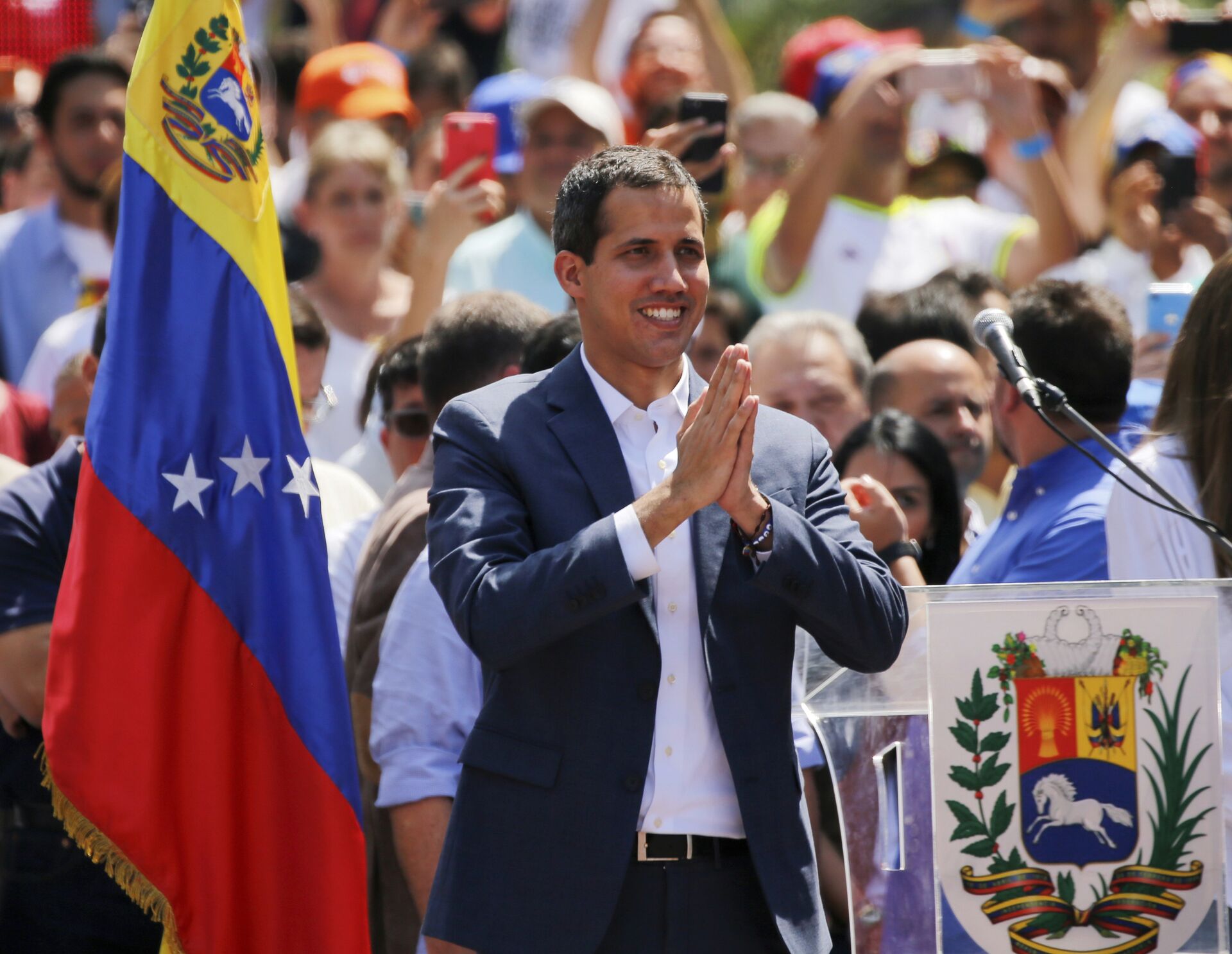 Juan Guaidó, líder da oposição venezuelana - Sputnik Brasil, 1920, 09.08.2024