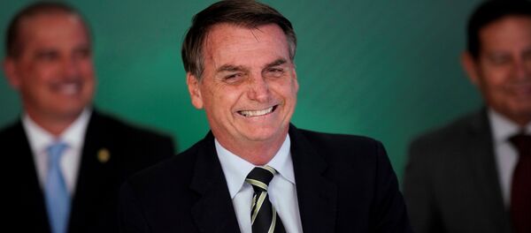 Jair Bolsonaro, presidente do Brasil - Sputnik Brasil