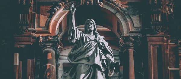 Escultura de Jesus Cristo (imagem de arquivo) Escultura de Jesus Cristo (imagem de arquivo) - Sputnik Brasil