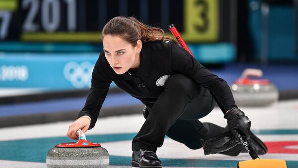 Anastasiya Bryzgalova, jugadora de curling rusa - Sputnik Brasil