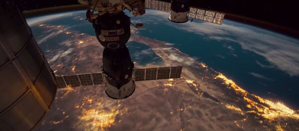 Vista do espaço da nave espacial Soyuz - Sputnik Brasil