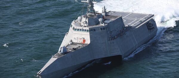 Navio de combate USS Tulsa - Sputnik Brasil