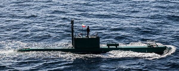 Submarino Ghadir - Sputnik Brasil