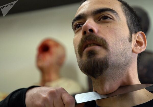 Prokopis Vlaseros, artista de efeitos especiais grego Prokopis Vlaseros, artista de efeitos especiais grego - Sputnik Brasil