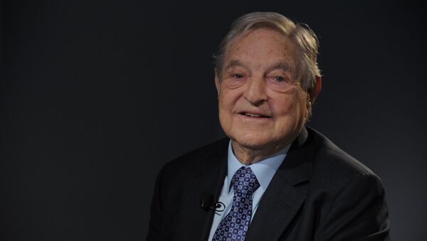 George Soros, investidor e filantropo húngaro-americano (imagem de arquivo) - Sputnik Brasil