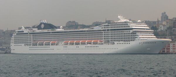 Navio de cruzeiro MSC Orchestra - Sputnik Brasil