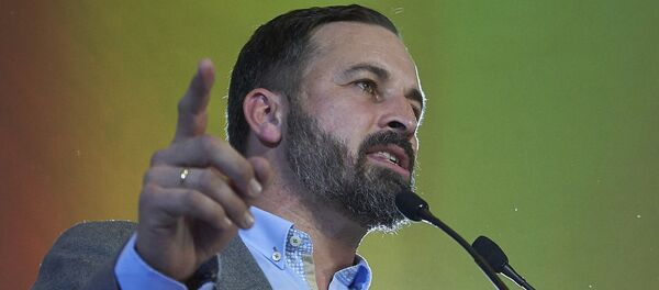 Santiago Abascal, presidente del partido Vox - Sputnik Brasil