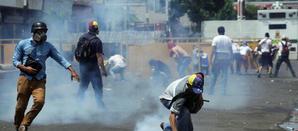 Disturbios en Venezuela - Sputnik Brasil