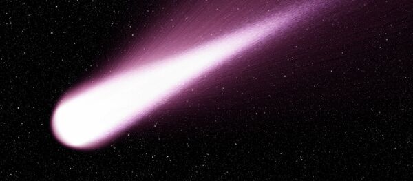 Um raio atravessando espaço - Sputnik Brasil