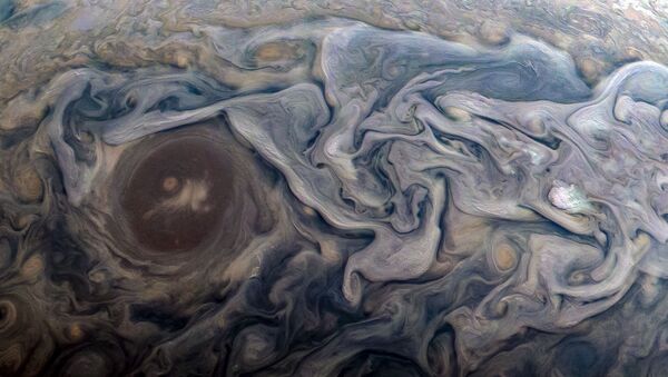 Nuvens turbulentas de Júpiter - Sputnik Brasil