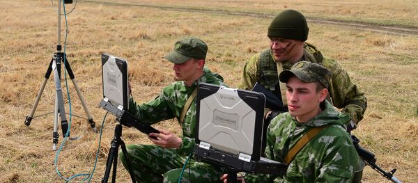 Militares durante exercícios das Forças Armadas da Rússia - Sputnik Brasil