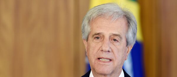 Tabaré Vázquez, presidente do Uruguai - Sputnik Brasil