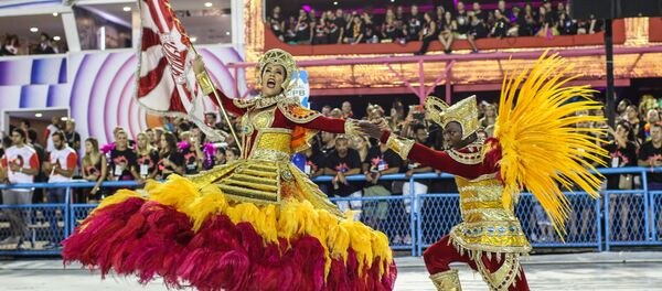 Desfile da Unidos de Bangu. - Sputnik Brasil