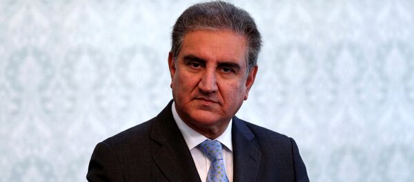Shah Mehmood Qureshi, el ministro de Asuntos Exteriores pakistaní - Sputnik Brasil